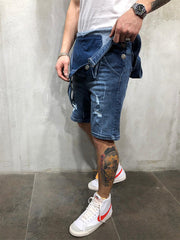 MARCELEN Ripped Denim Tulum