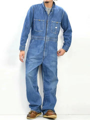 MARCELEN Long Sleeve Coveralls Tulum