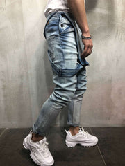 MARCELEN Skinny Fit Distressed Tulum