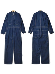 MARCELEN Long Sleeve Coveralls Tulum