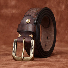 MARCELEN LEATHER BELT VGN505