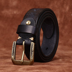 MARCELEN LEATHER BELT VGN505