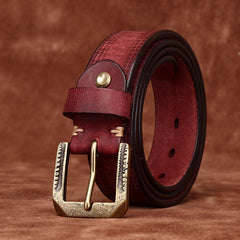 MARCELEN LEATHER BELT VGN505