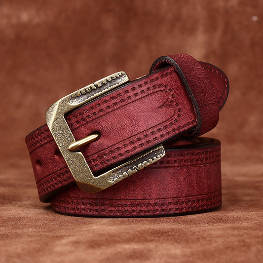 MARCELEN LEATHER BELT VGN505