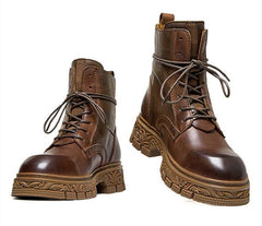 MARCELEN Gentle Retro Martin Boots