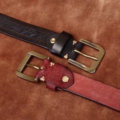 MARCELEN LEATHER BELT VGN505