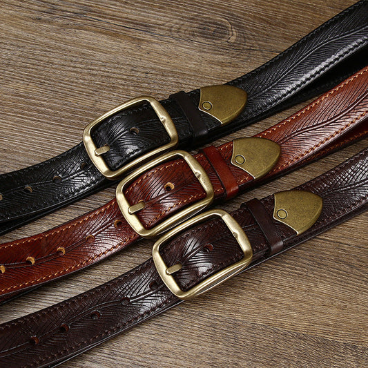 MARCELEN LEATHER BELT VGN1405