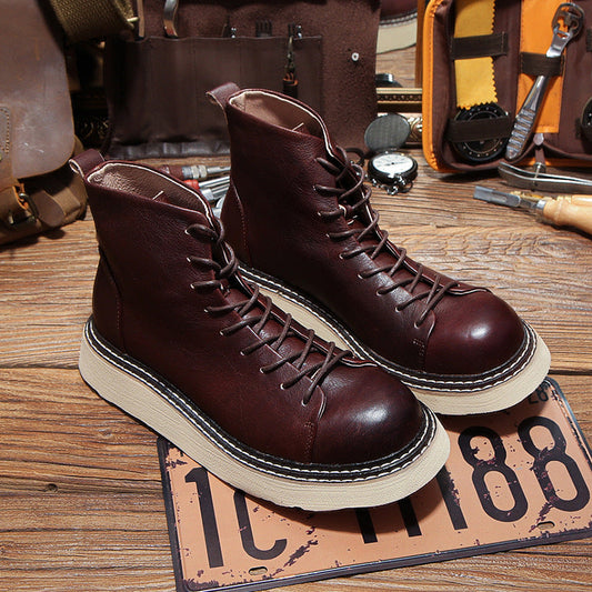 MARCELEN SHORT NOSE MARTIN BOOT