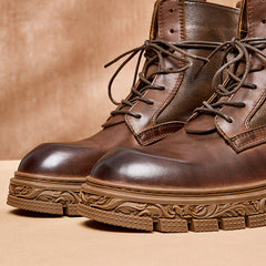 MARCELEN Gentle Retro Martin Boots