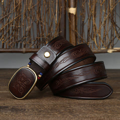 MARCELEN LEATHER BELT VGN305