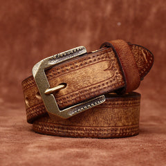 MARCELEN LEATHER BELT VGN505