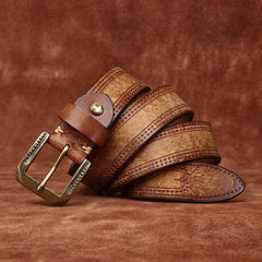 MARCELEN LEATHER BELT VGN505