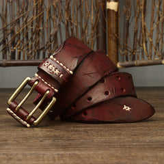 MARCELEN LEATHER BELT VGN905