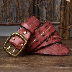 MARCELEN LEATHER BELT VGN605