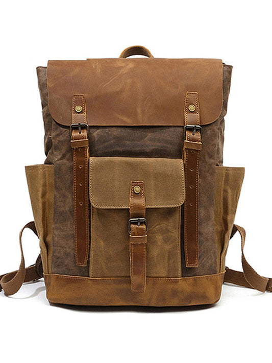 MARCELEN Canvas Backpack